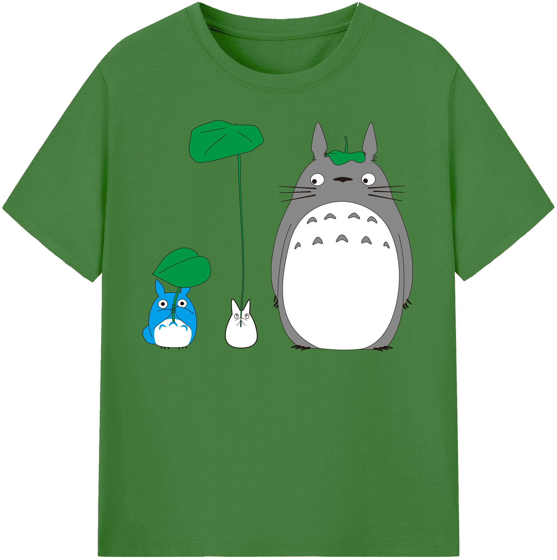 （画像用） となりのトトロ 草壁メイ 草壁サツキ My Neighbor Totoro Satsuki Kusakabe Mei Kusakabe レディースカジュアルプリントTシャツ（綿100％）